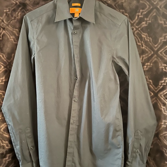 Egara Charcoal Dress Shirt - Picture 1 of 4